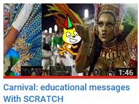 Carnival: educational messages With SCRATCH